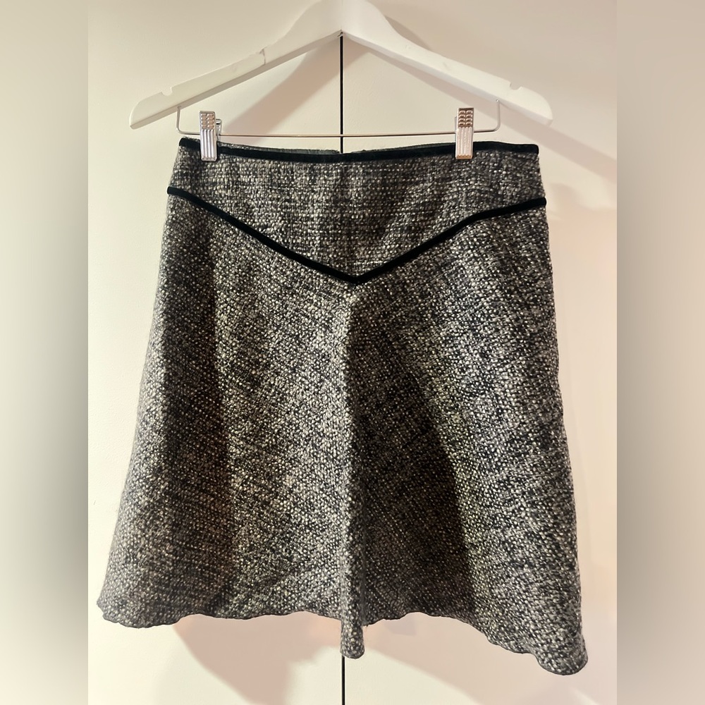 MOSCHINO Wool Midi Skirt Size 38 EU